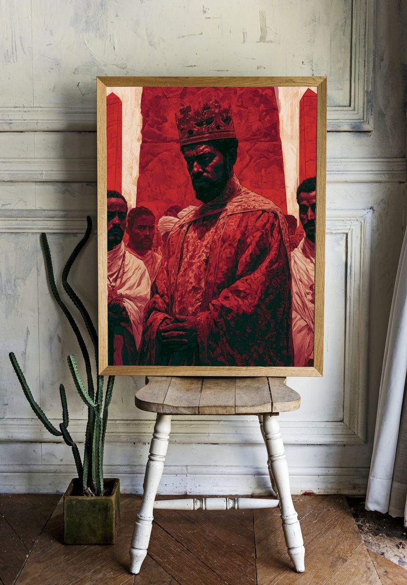 Royal Portrait Fine-Art Poster. — room view 1