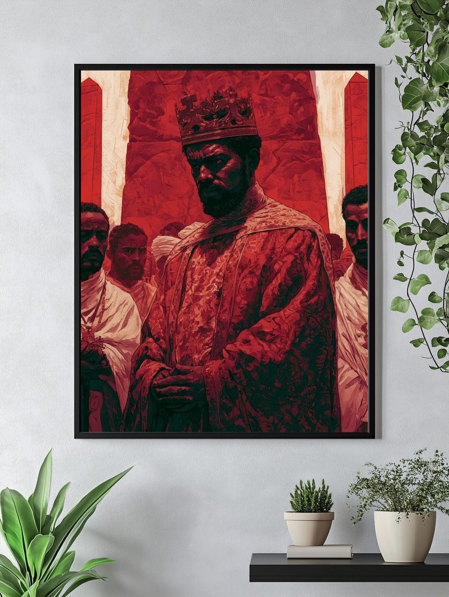 Royal Portrait Fine-Art Poster. — room view 4