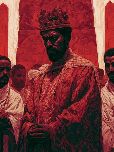Royal Portrait Fine-Art Poster. poster