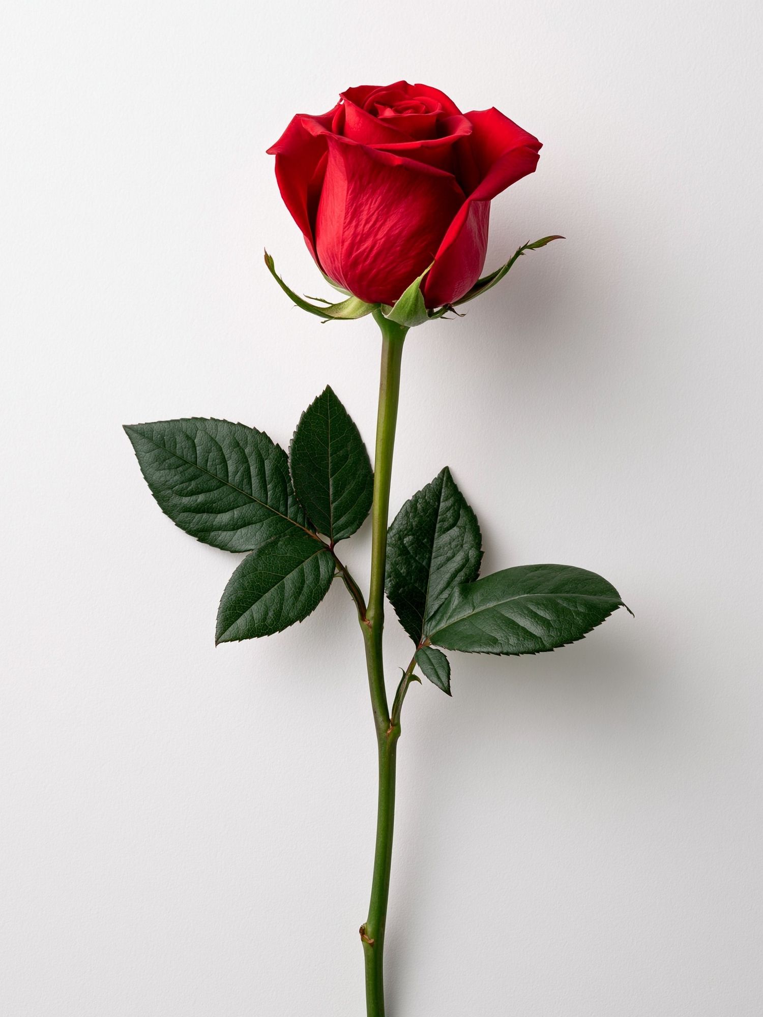 Red Rose Minimalist Photography Poster. poster — photography art