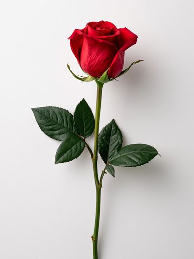 Red Rose Minimalist Photography Poster. poster
