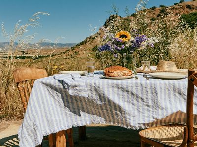 Rustic Outdoor Picnic Photography Poster.