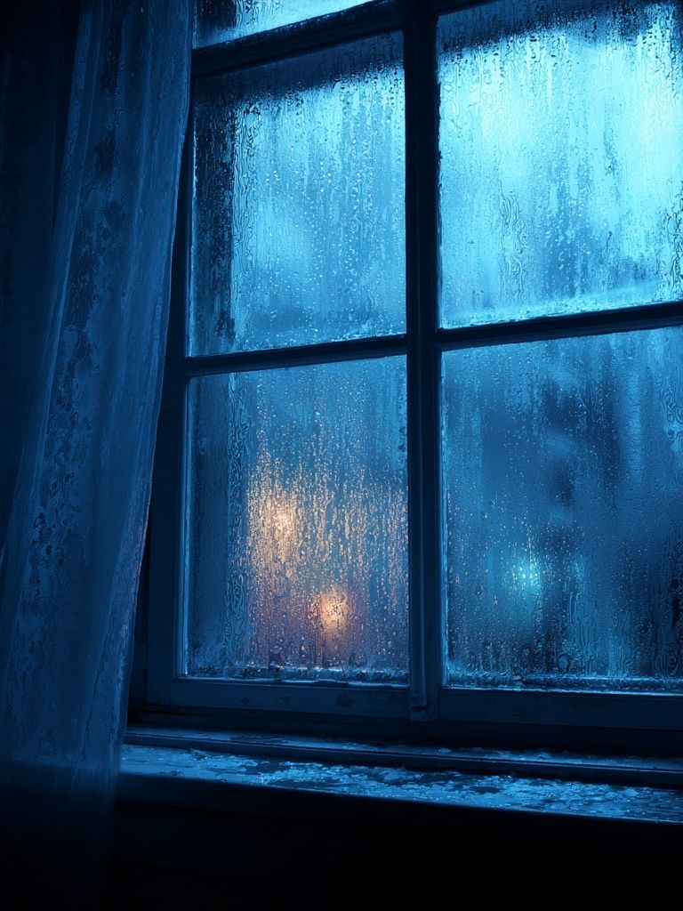 Rainy Window — Photography Print. poster detail