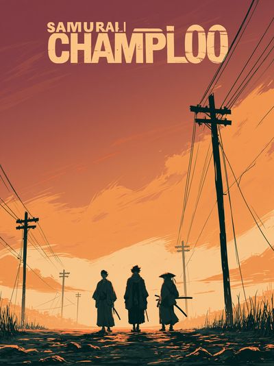Samurai Champloo Anime Poster. poster