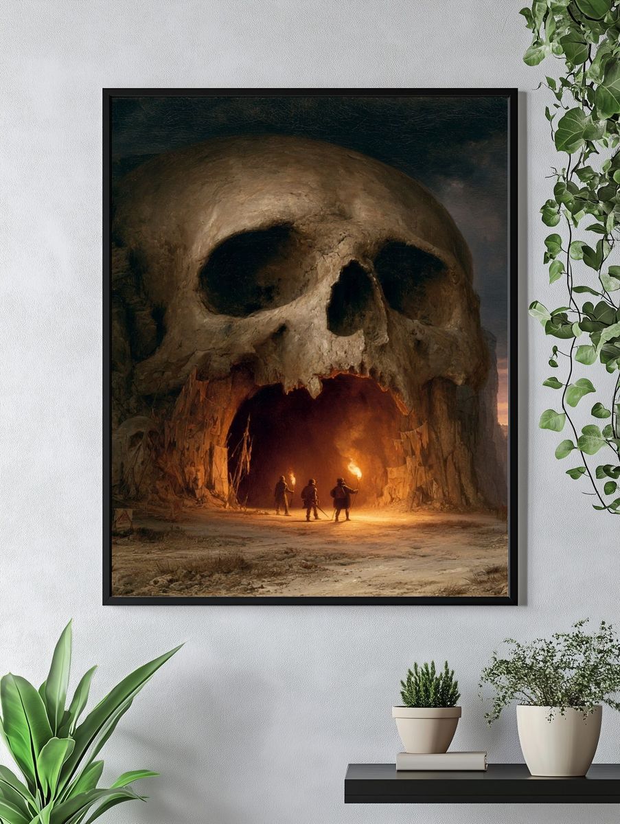 Skull Cave Adventure Print. — room view 4