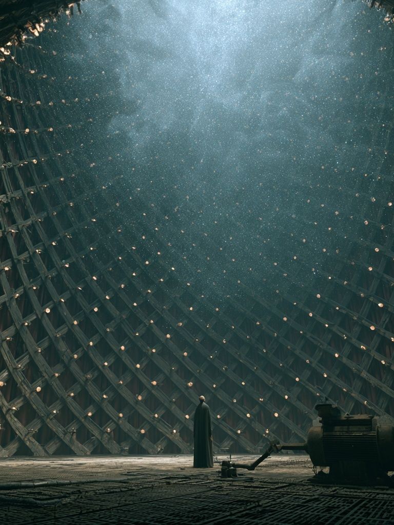 Sci-Fi Chamber Digital Art Print. poster detail