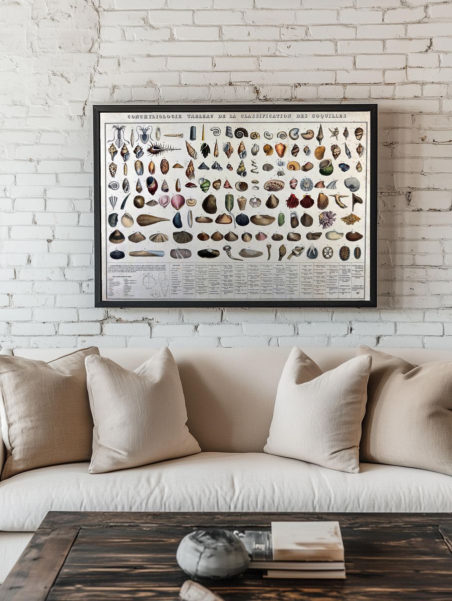 Shell Classification Poster. room preview