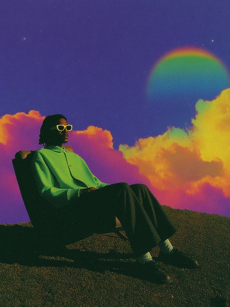 Surreal Dreamscape Portrait Poster. poster — fine-art art
