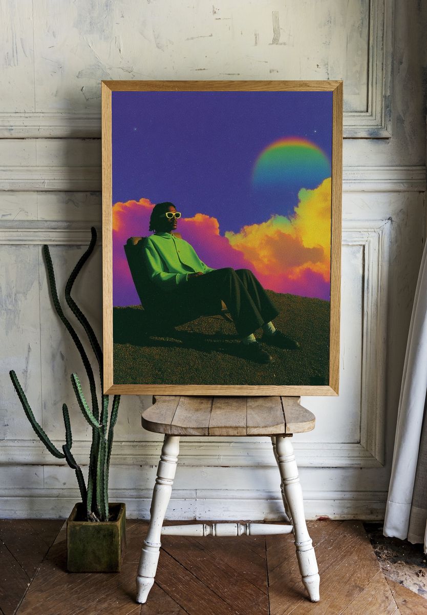 Surreal Dreamscape Portrait Poster. — room view 1
