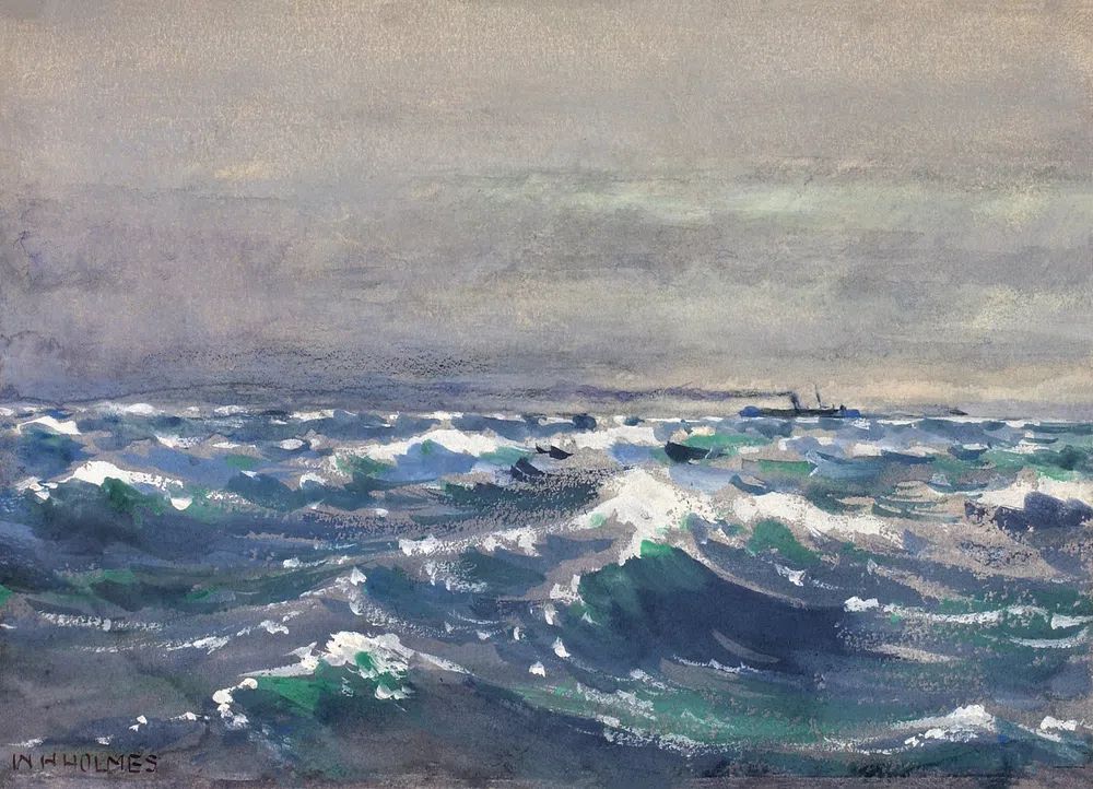 Stormy Sea — Fine Art Print. poster detail