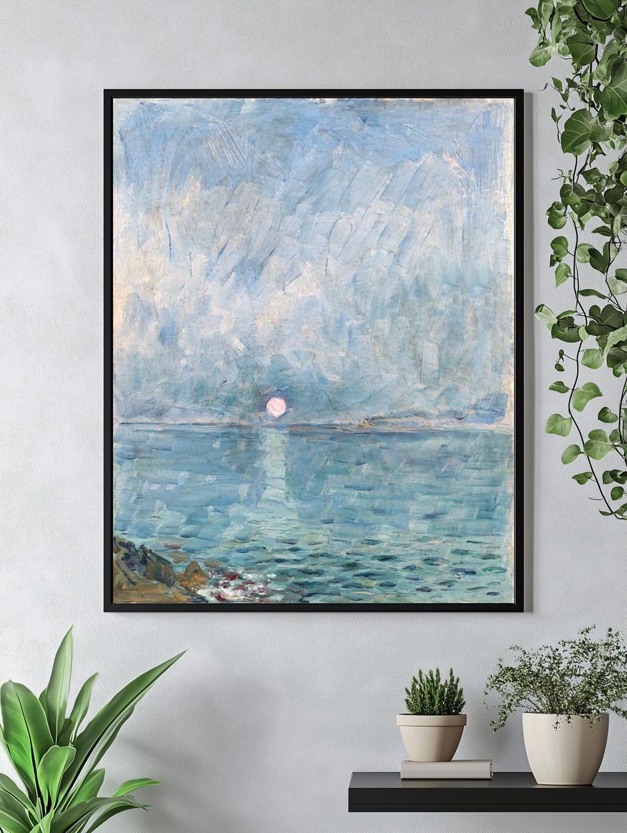 Sea (1901–1925) vintage illustration Dezider. — room view 4