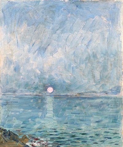 Sea (1901–1925) vintage illustration Dezider.