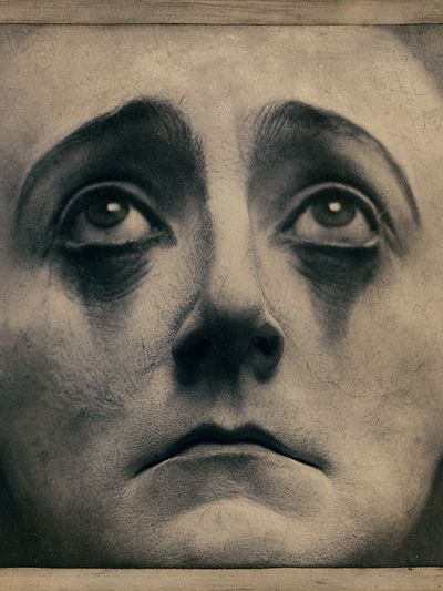 Surreal Face Study Print.