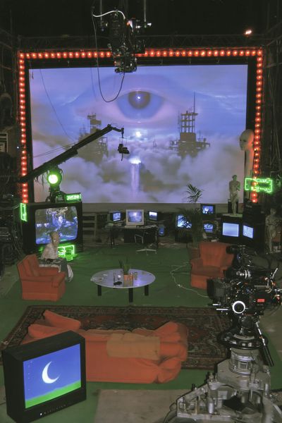Surreal Studio Set Photography Poster.
