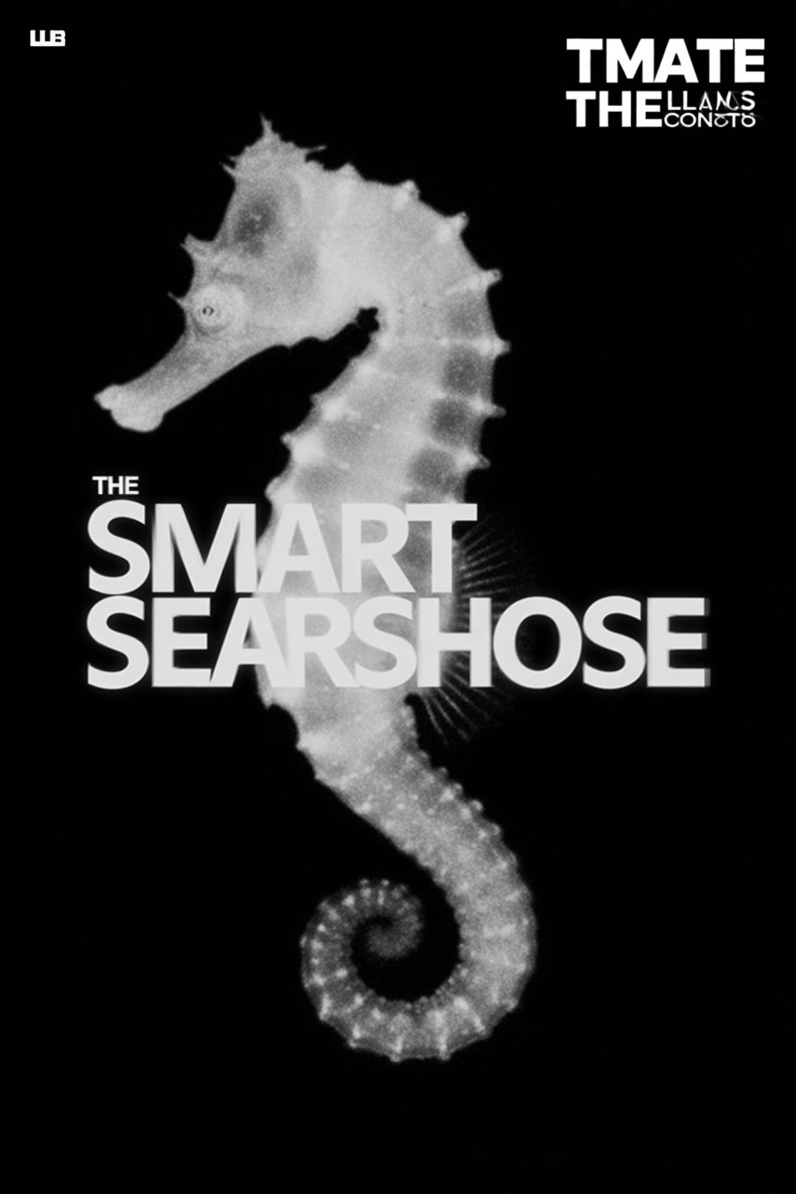 Seahorse — Minimalist Print. poster detail