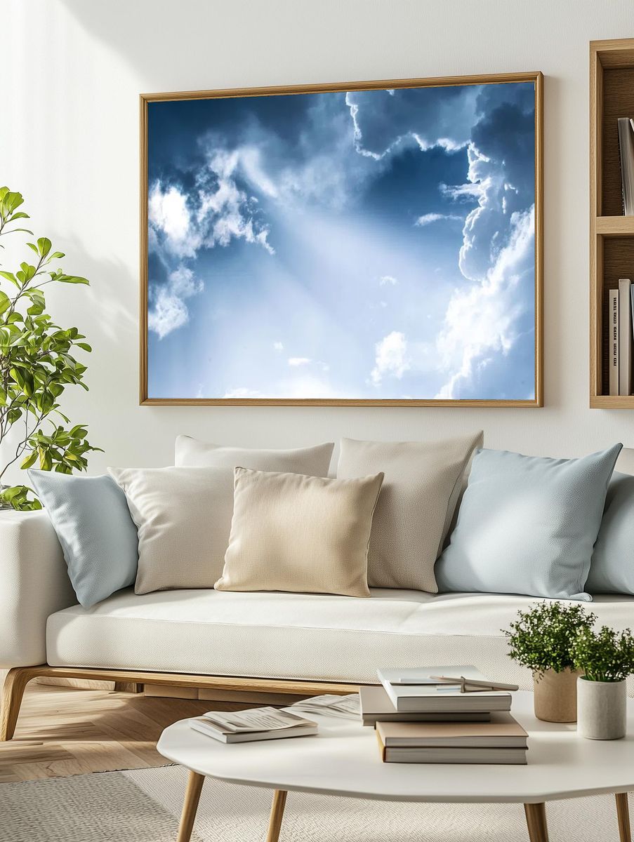 Sky wallpaper desktop, HD aesthetic. — room view 2