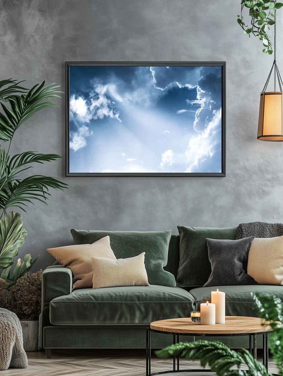 Sky wallpaper desktop, HD aesthetic. — room view 4