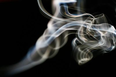 Abstract Smoke Patterns Poster. poster