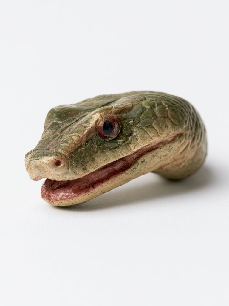 Snake Head Photography Poster. poster detail