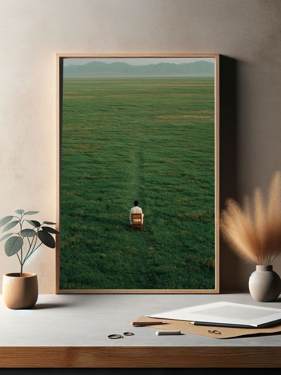 Solitude in Nature — Photography Print. — room view 2