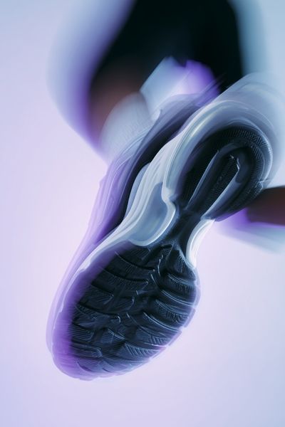 Dynamic Sneaker Photography Poster