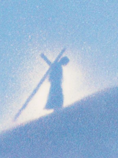 Snowboard Shadow Photography Poster. poster print