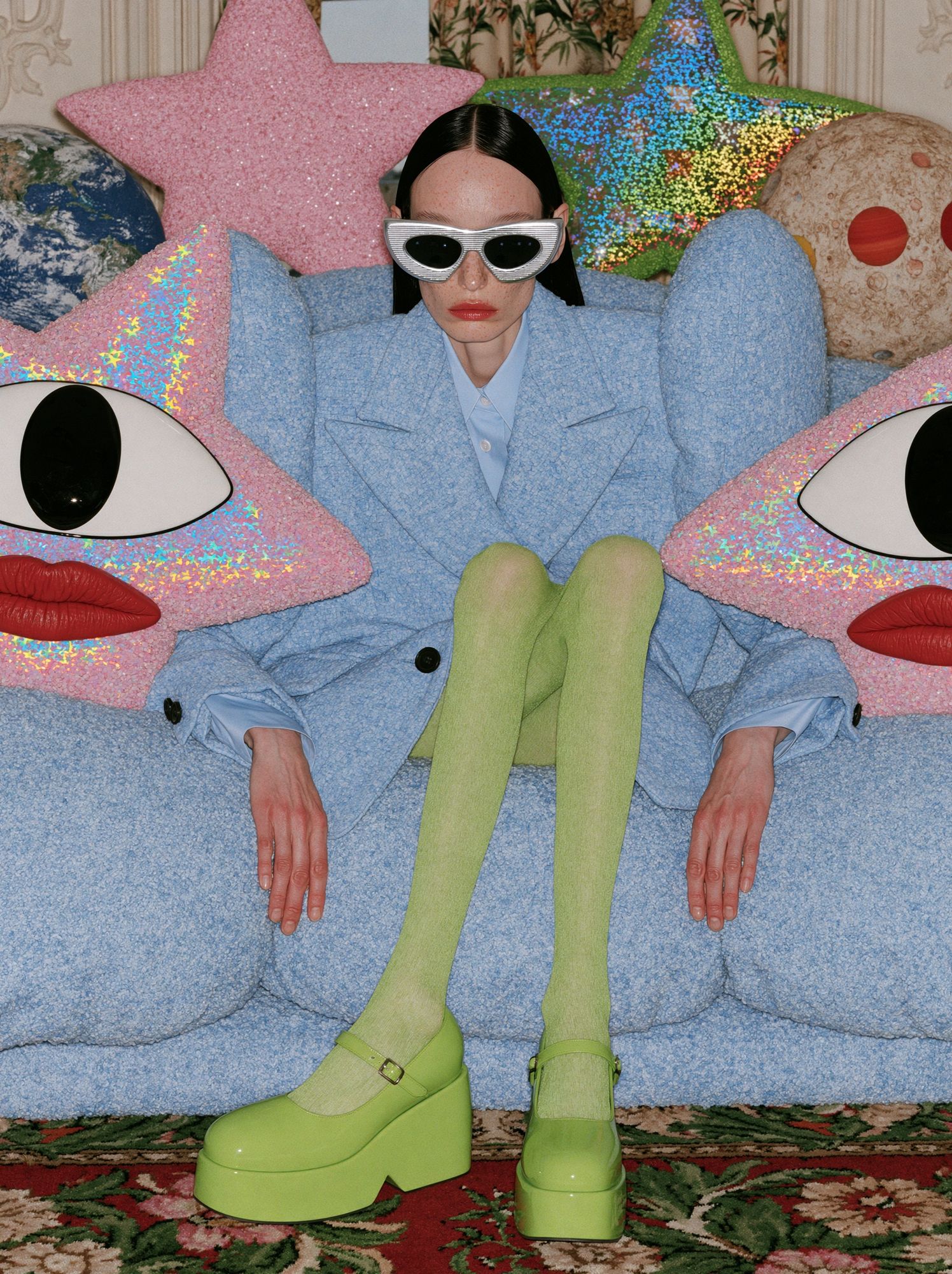 Surreal Fashion Portrait Poster. poster — photography art