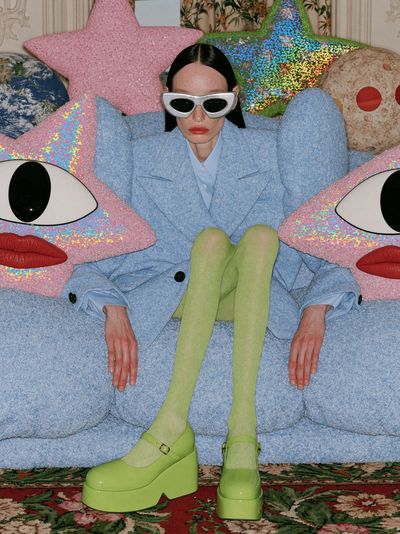Surreal Fashion Portrait Poster.