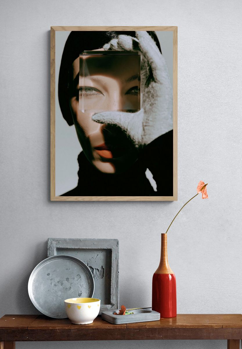 Surreal Portrait Photography Poster. — room view 3