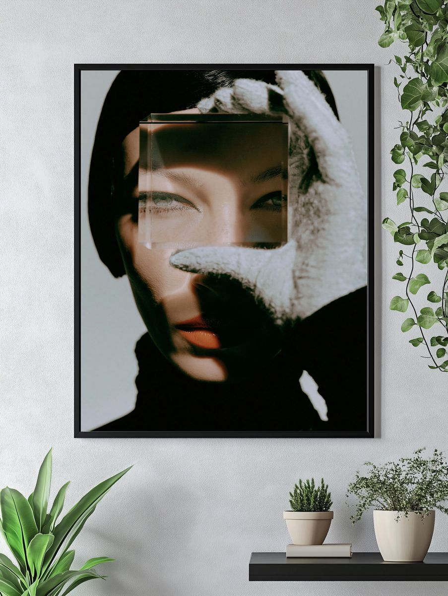 Surreal Portrait Photography Poster. — room view 4