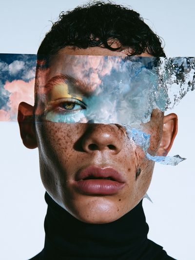 Surreal Portrait Photography Poster.