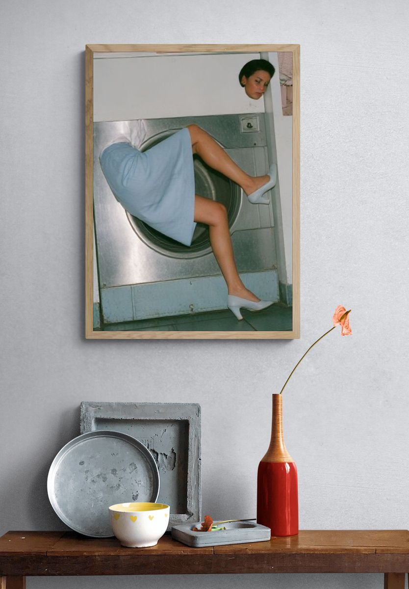 Surreal Laundry Room Photography Poster. — room view 3