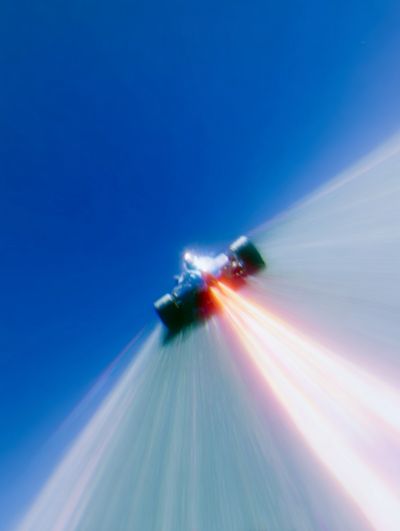 Formula Racing Speed Blur Poster. poster