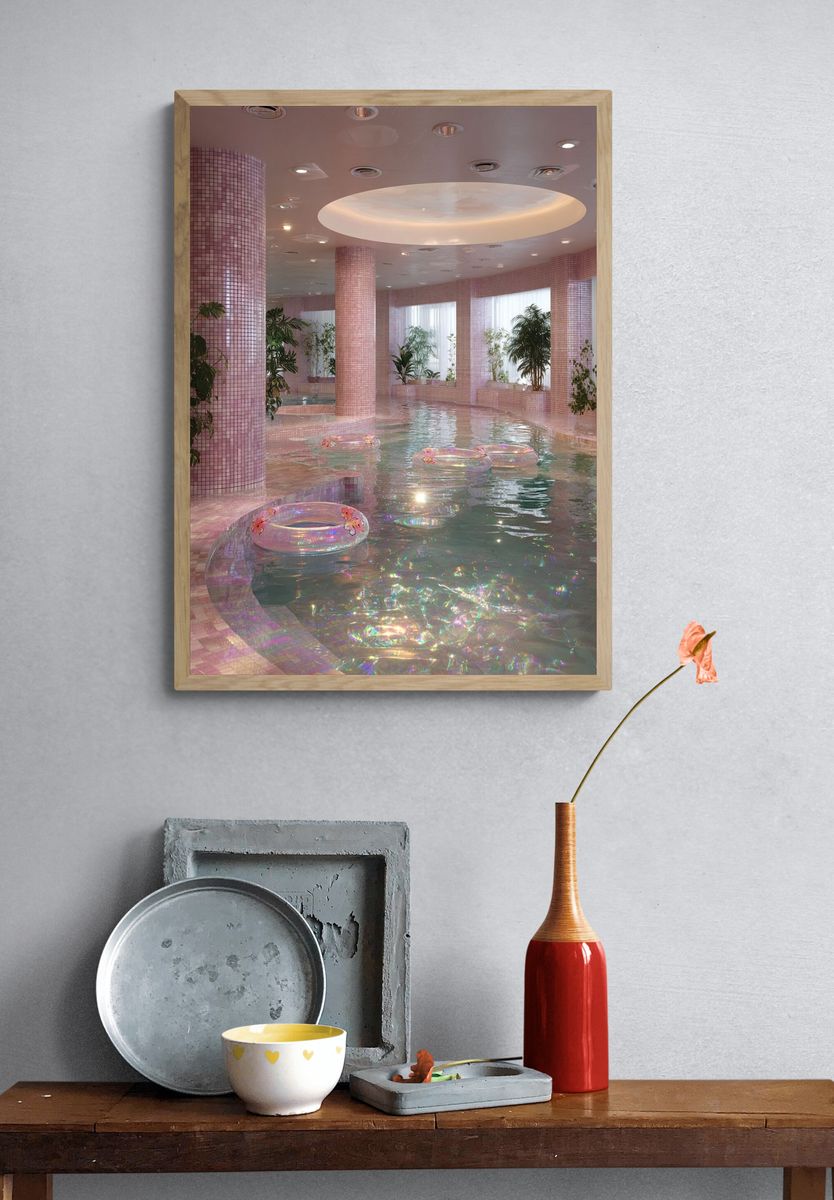 Serene Spa Retreat — Photography Print. — room view 3
