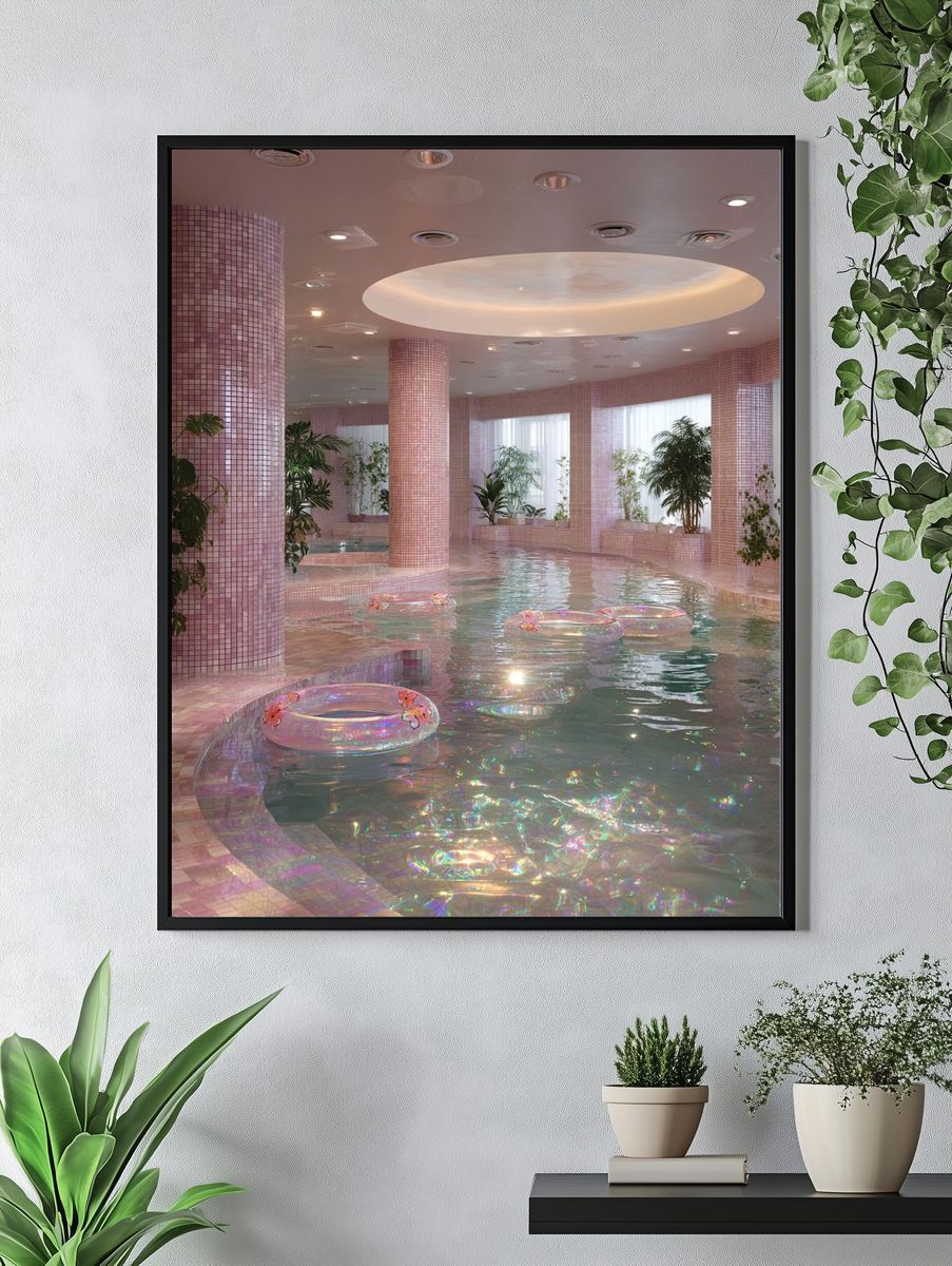 Serene Spa Retreat — Photography Print. — room view 4