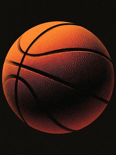 Basketball Minimalist Poster. poster