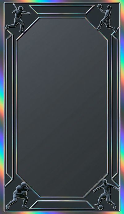 Sports Action Frame Poster.