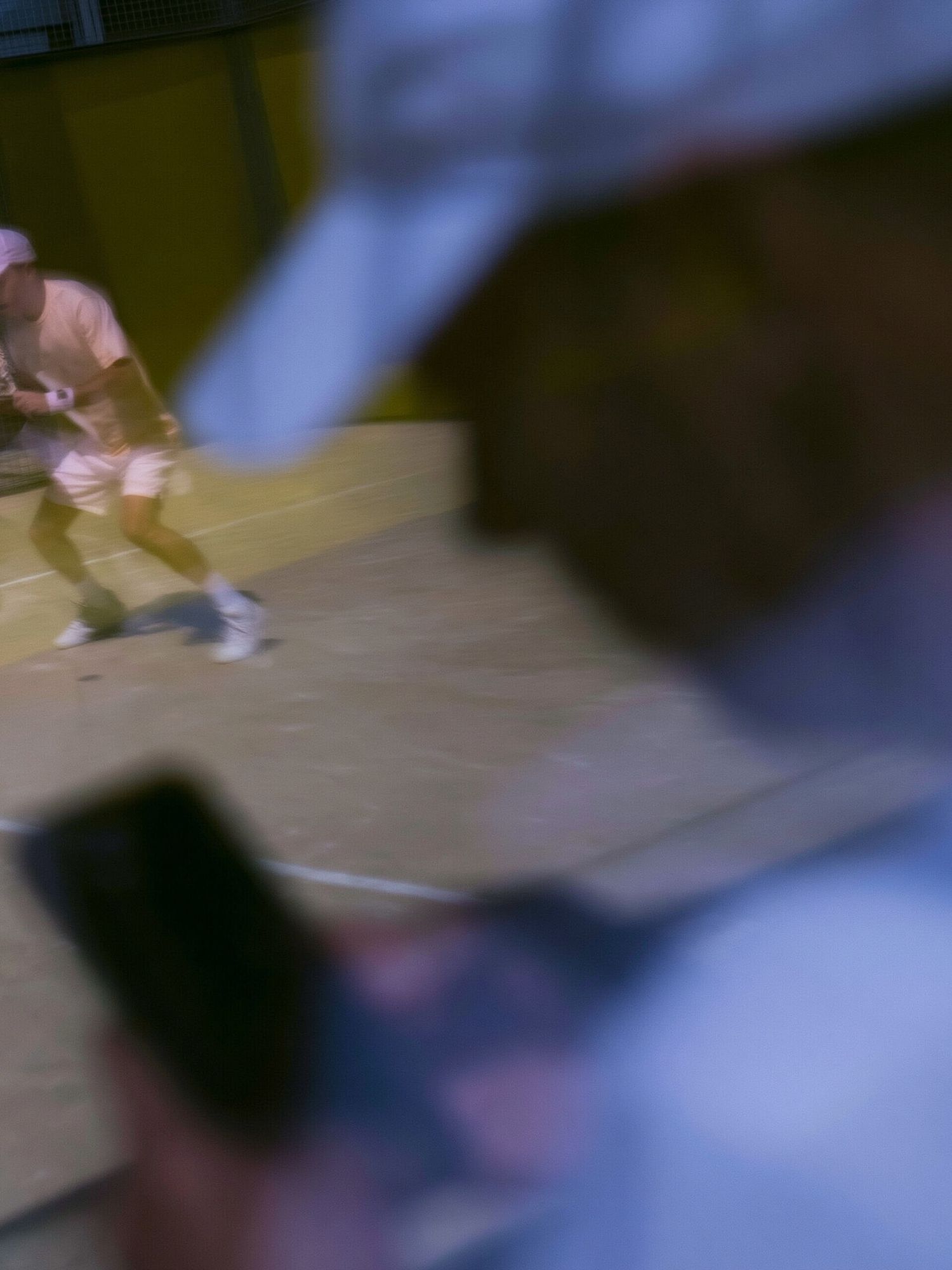 Blurred Tennis Match Photography Poster. poster — sport art