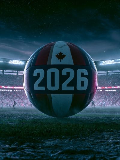 2026 Football Stadium Poster.