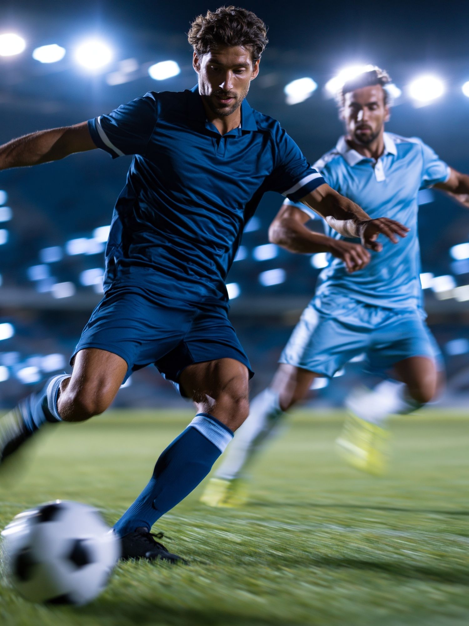 Soccer Action Photography Poster. poster — sport art