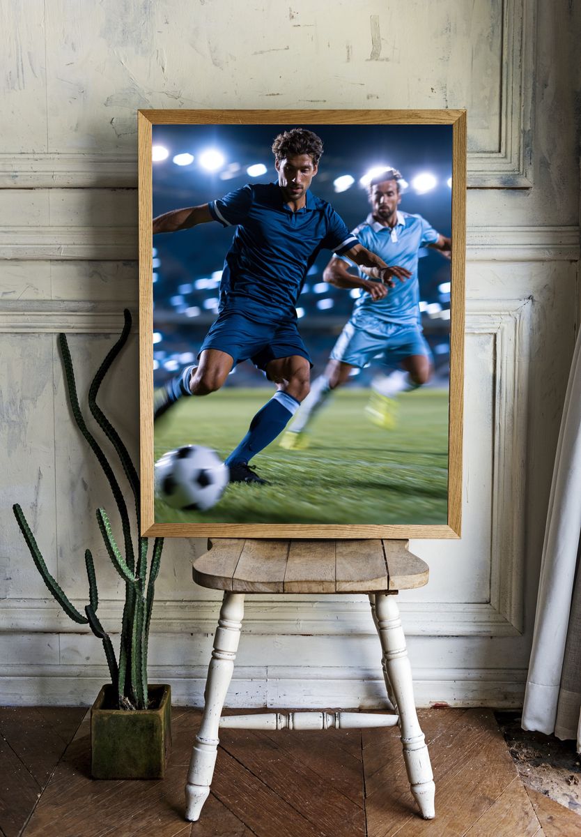 Soccer Action Photography Poster. room preview