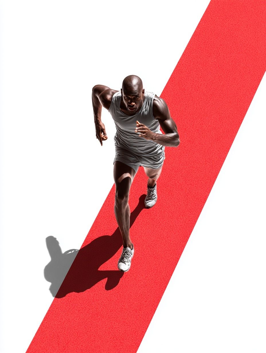 Runner in Motion — Sport Print. poster detail