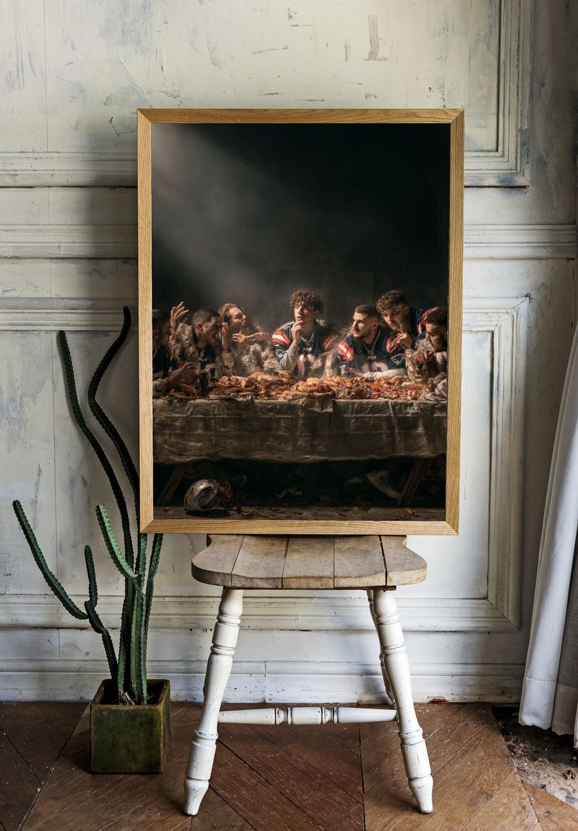 Football Feast Photography Poster. room preview