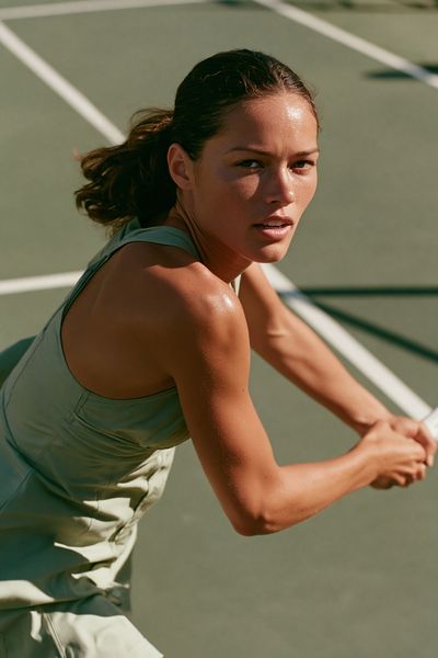 Tennis Player Action Photography Poster.