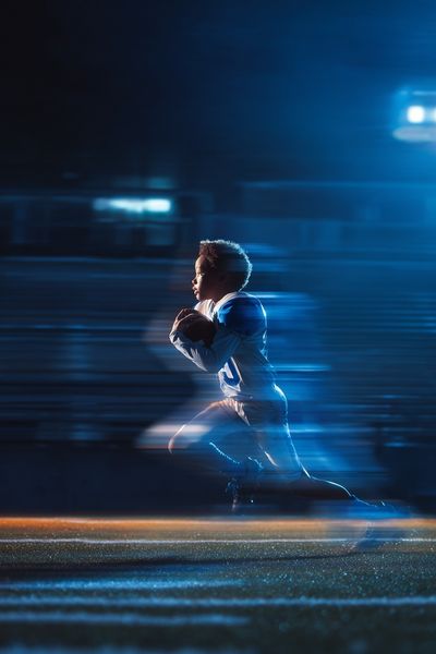 Youth Football Player — Sports Photography Print