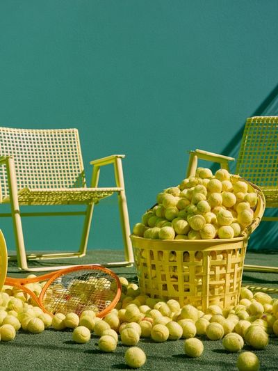 Tennis Still Life Photography Poster.