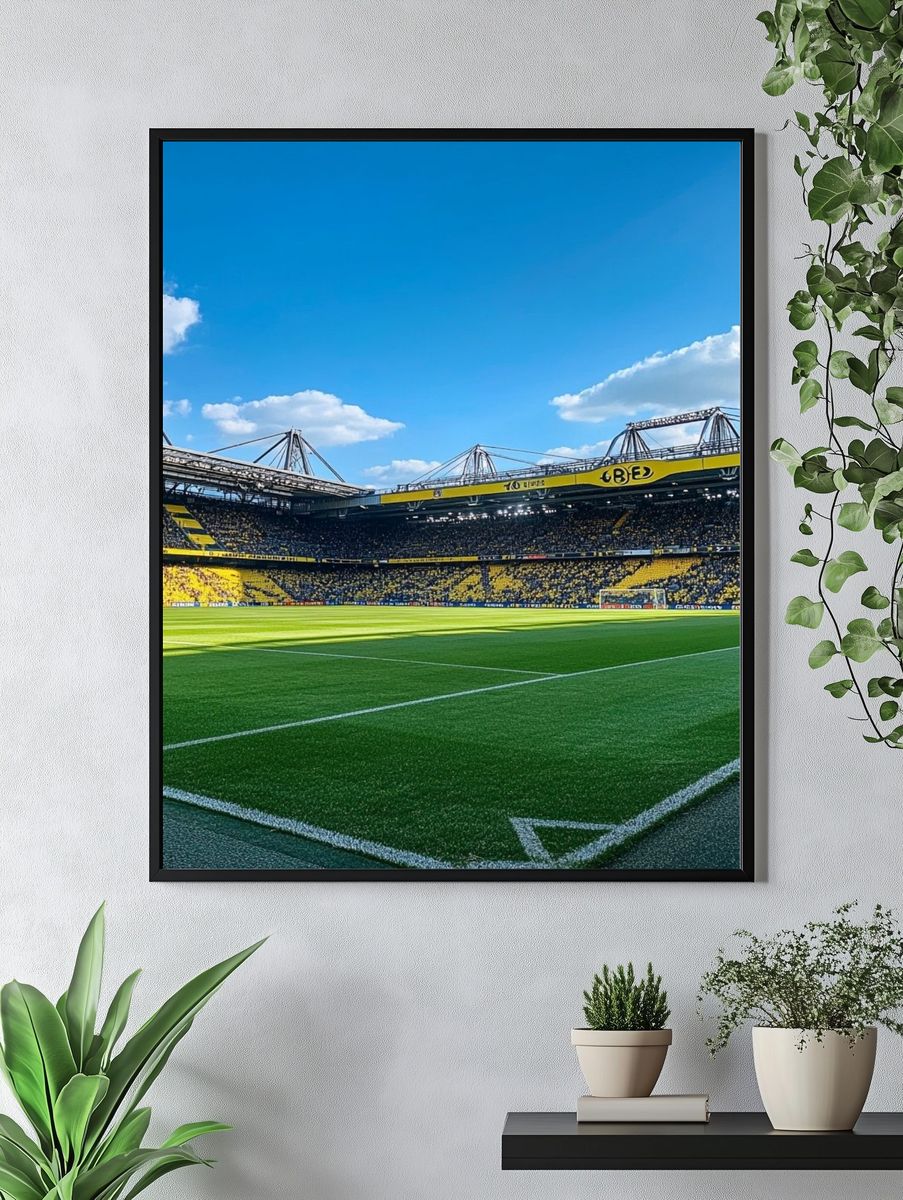 Football Stadium Panorama Poster. — room view 4