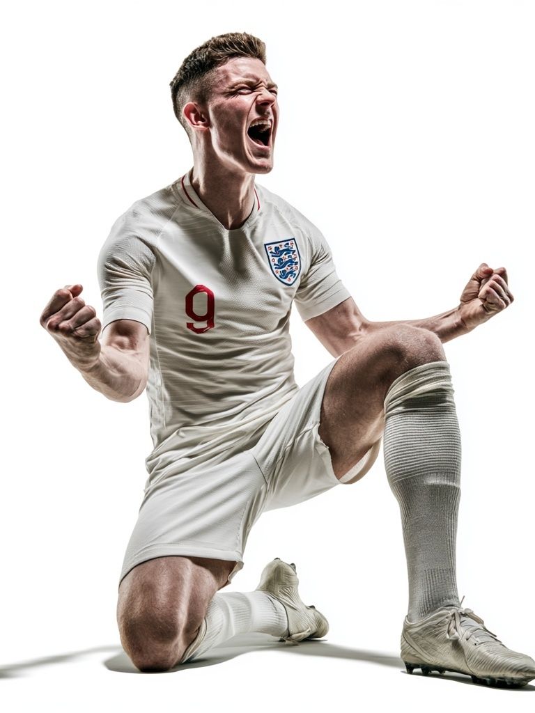 England Football Victory Photography Poster. poster detail