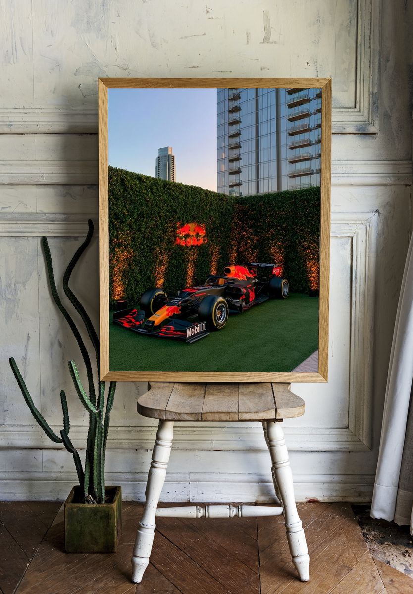Red Bull Racing Formula 1 Poster. room preview