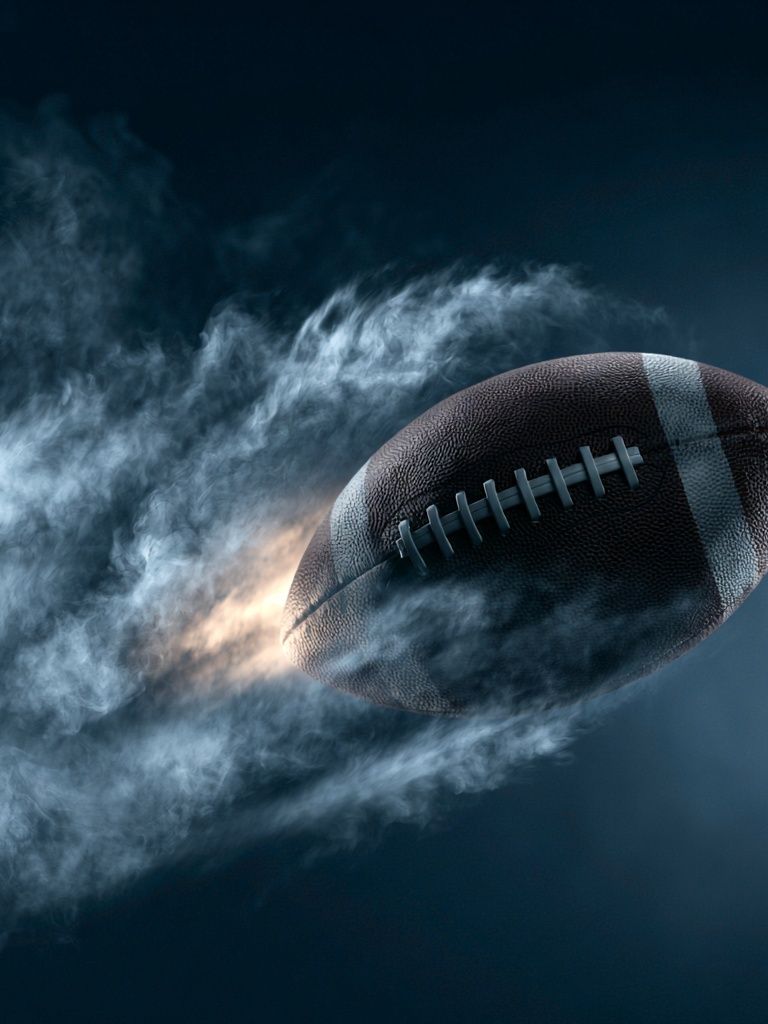 Football in Motion Photography Poster. poster — sport art